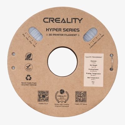 Пластик для 3D-принтера Creality Hyper PC 1кг, 1.75мм, transparent (3301070013)