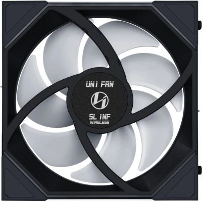 Кулер до корпусу Lian Li Uni Fan SL-INF WIRELESS 140-1, Black (G99.14SLIN1W1B.00)