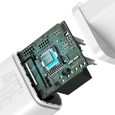 Зарядное устройство Baseus Super Si quick charger IC 30W white (CCSUP-J02)