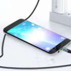 Дата кабель USB 2.0 AM to USB-C 2.0m 3A LED black Essager (EXCT-XGA0G)