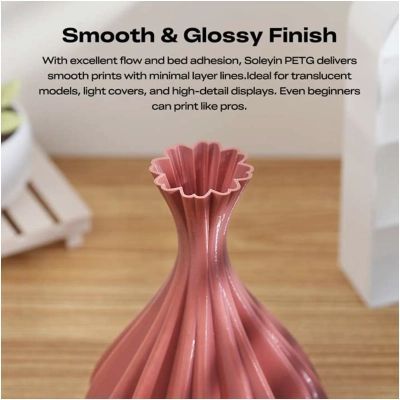 Пластик для 3D-принтера Creality Soleyin PETG 1.75мм, 1кг, green fern (3301030162)