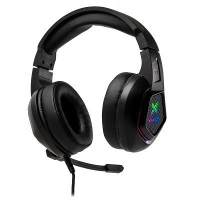Навушники Vinga (HSCU-160) Gaming LED Black (HSCU-160)