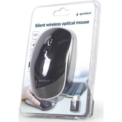 Мишка Gembird (MUSW-4BSC-01) Wireless Black (MUSW-4BSC-01)
