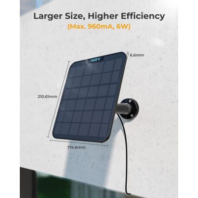 Сонячна панель Reolink (Solar Panel 2 Black)