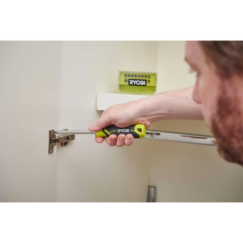 Отвертка Ryobi RHSDM1701, битодержатель 1/4", 100мм, 16 бит, SL, PH, PZ, Torx, кейс (5132006050)