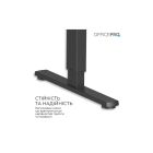 Комп'ютерний стіл OfficePro Dark Wood/Black (ODE1470DW)