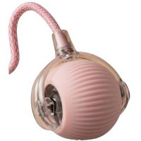 Іграшка для котів Me&Pet Інтерактивний м\'яч з мотузкою рожевий (NMP-47P)