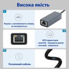 Адаптер USB-C to RJ45 Ethernet 1000Mbps Dynamode (DM-AD-GLAN-C)