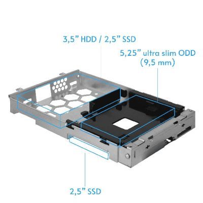Корпус для ПК UNI Chieftec (BE-10W-300)