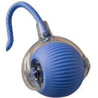 Іграшка для котів Me&Pet Інтерактивний м\'яч з мотузкою синій (NMP-47B)