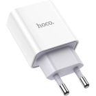 Зарядний пристрій HOCO C81A White (6931474727930)