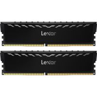 Модуль пам\'яті для комп\'ютера DDR4 16GB (2x8GB) 3600 MHz THOR Black Lexar (LD4U08G36C18LG-RGD)