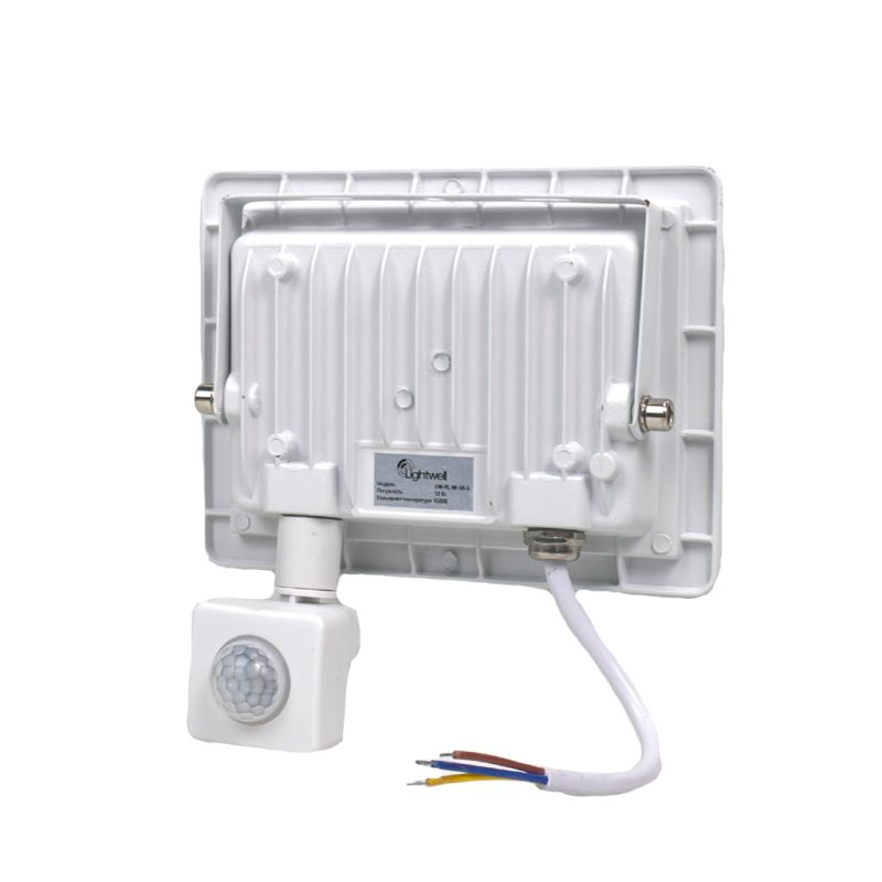 Прожектор Lightwell (LW-FL-W-50-S 50 W з датчиком руху)