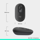 Мышка Logitech POP Mouse With Emoji Bluetooth Graphite (910-007412)