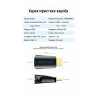 Перехідник HDMI M to VGA F 1080P 60Hz 3,5mm Audio Vention (AIDB0)