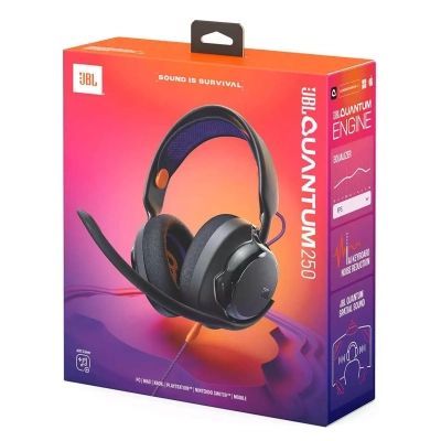 Наушники JBL Quantum 250 Black (JBLQTUM250BLK)