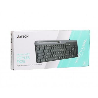 Клавіатура A4Tech FK25 USB Black (4711421959964)