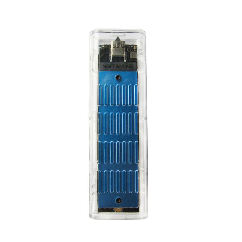 Карман внешний Dynamode M.2 SSD NVMe/SATA combo ч-з USB3.2 GEN2 Type-C (DM-CAD-SSD09)