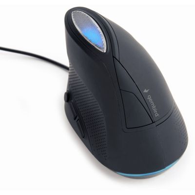 Мишка Gembird (MUS-ERGO-03) USB Black (MUS-ERGO-03)