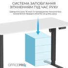 Комп\'ютерний стіл OfficePro (ODE1670WB) White/Black (ODE1670WB)