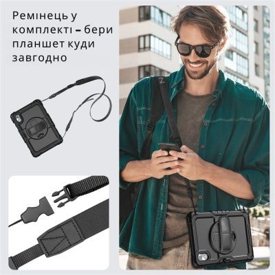 Чохол до планшета BeCover FortTab Lenovo Idea Tab/K11 (2nd Gen) TB336/Xiaoxin Pad (2025) 11" Black (714080)