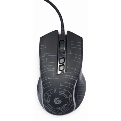 Мишка Gembird (MUSG-RGB-01) USB Black (MUSG-RGB-01)