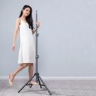 Штатив RTAKO RLD-001 1.7M Matte Carbon Steel Tripod Black (6975068278620)