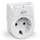 Зарядний пристрій REAL-EL 2*USB 10W (CS-25)