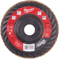 Круг зачистний Milwaukee пелюстковий CERA TURBO SLC50/125, зерно 60, 125 мм (4932472232)