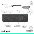 Клавиатура Logitech Signature Slim K620 for Business USB-C UA Graphite (920-013333)