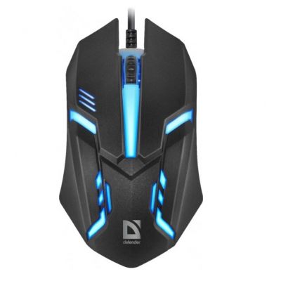 Мишка Defender Cyber MB-560L Black (52560)