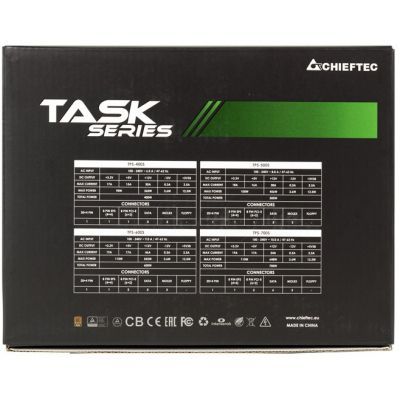 Блок питания Chieftec 600W TASK (TPS-600S)
