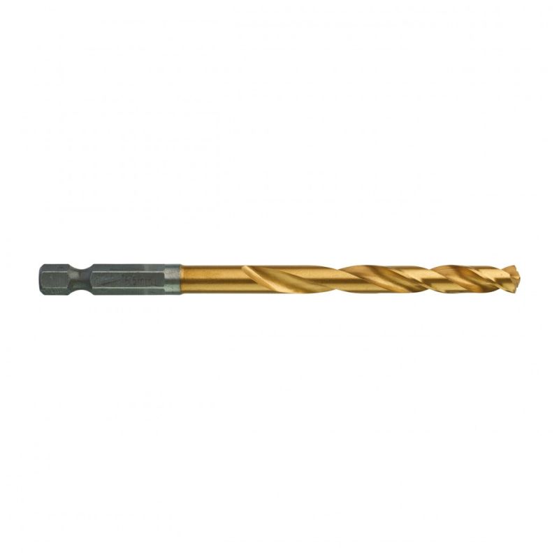 Свердло Milwaukee по металу RedHEX HSS-G TiN, 6,5 мм (48894715)