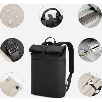 Рюкзак для ноутбука Tavialo 15.6" SUAVE TD15 black, 15L (222224010)