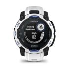Смарт-годинник Garmin Instinct 3 45mm Solar Whitestone with Whitestone/Bolt Blue Silicone Band (010-02934-03)