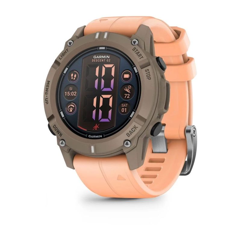 Смарт-часы Garmin Descent G2 Paloma with Shell Pink Band (010-02986-01)