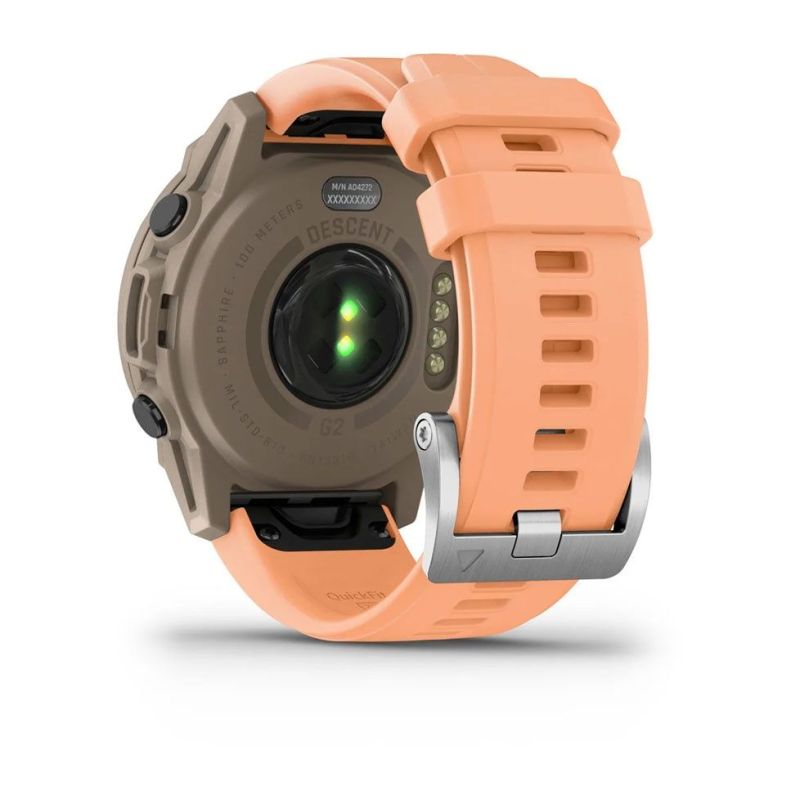 Смарт-часы Garmin Descent G2 Paloma with Shell Pink Band (010-02986-01)