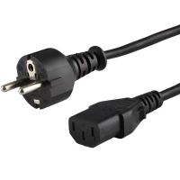 Кабель живлення Dell CEE 7/7-IEC C13, 3*0.75 мм, 1.8м Black (078390)