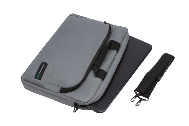 Сумка для ноутбука Grand-X 15.6 Grey Ripstop Nylon (SB-129G)