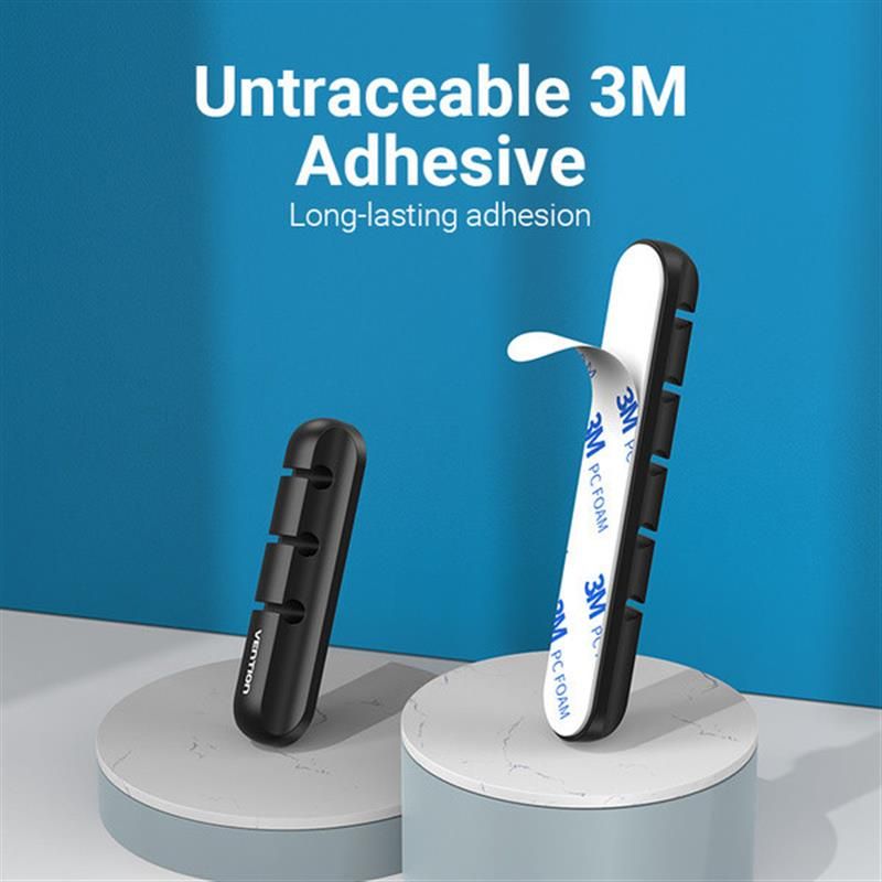 Організатор кабелю Vention Black (KBRB0)