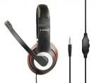 Гарнітура Gembird Black/Red (MHS-03-BKRD)