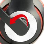 Гарнітура Gembird Black/Red (MHS-03-BKRD)
