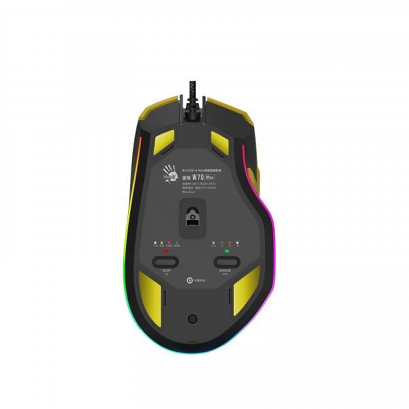 Миша A4Tech Bloody W70 Max Punk Yellow (W70 Max Bloody (Punk Yellow))