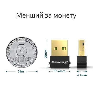 Bluetooth-адаптер Grand-X (BT50G)