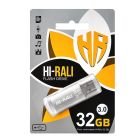 Флеш-накопитель USB3.0 32GB Hi-Rali Rocket Series Silver (HI-32GB3VCSL)