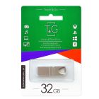 Флеш-накопичувач USB 32GB T&G 117 Metal Series Silver (TG117SL-32G)