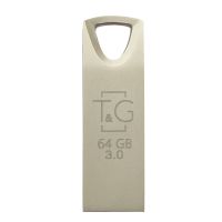 Флеш-накопичувач USB3.0 64GB T&G 117 Metal Series Silver (TG117SL-64G3)