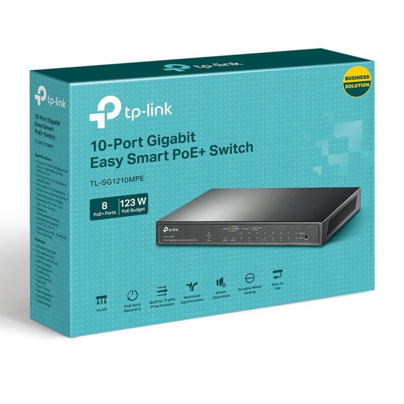 Коммутатор TP-Link (TL-SG1210MPE)