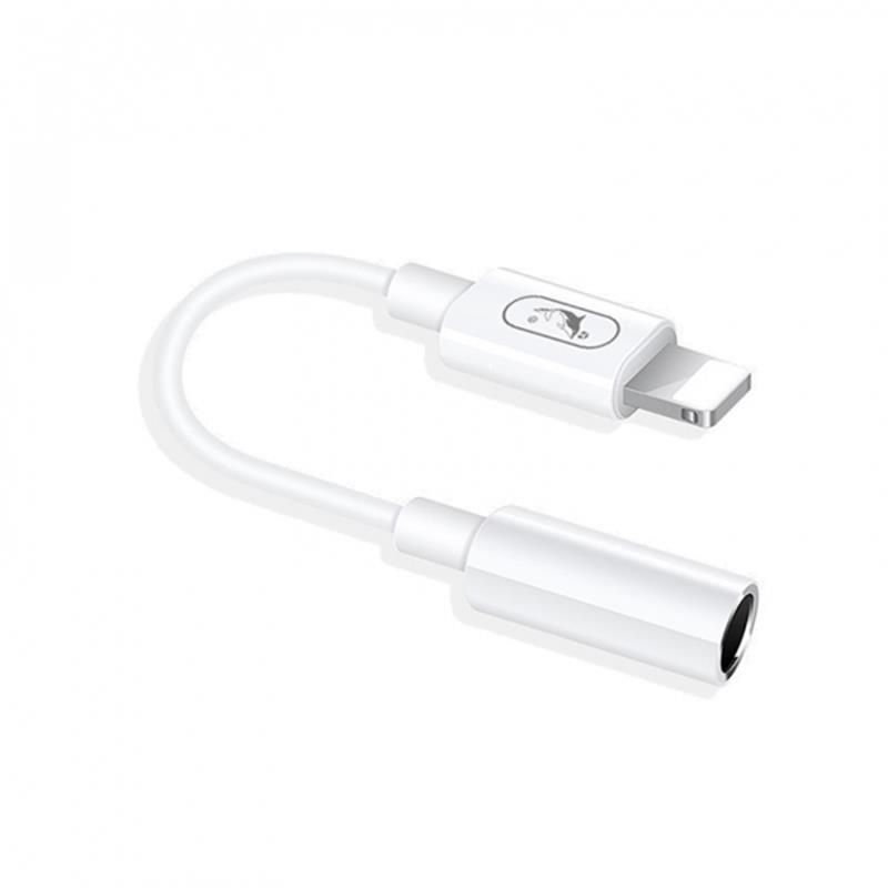 Переходник SkyDolphin AU02 Lightning - 3.5 мм (M/F) White (SDADPT-00017)