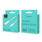 Переходник SkyDolphin AU02 Lightning - 3.5 мм (M/F) White (SDADPT-00017)